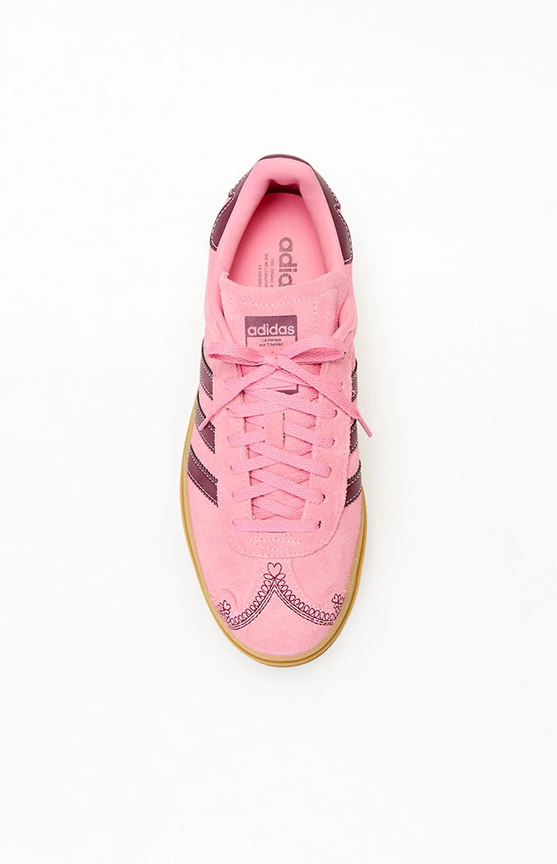 adidas Women's Pink Gazelle Bold Sneakers
