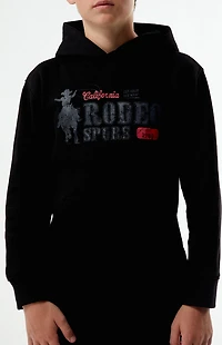 Pacsun Kids Black California Rodeo Spurs Hoodie