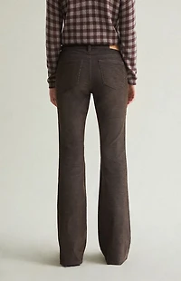 Pacsun Jade Low Rise Bootcut Jeans Stretch Corduroy Brown
