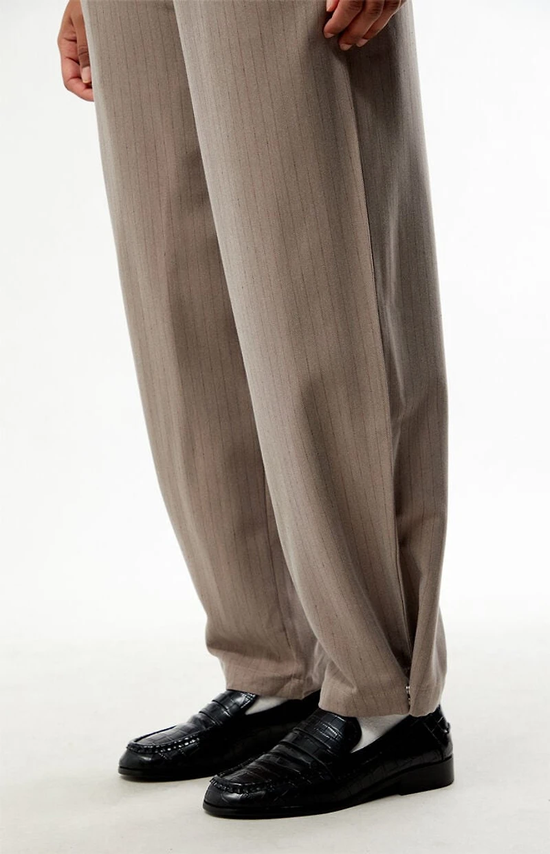 Daisy Street Striped Comet Baggy Trousers