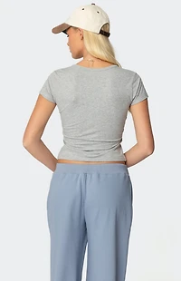 Edikted Katerina Henley T-Shirt