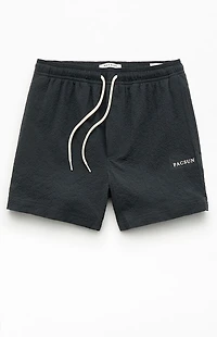 Pacsun Sail Seersucker 4.5" Swim Trunks