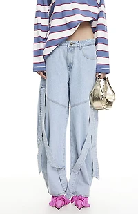 LIONESS Offshore Low Rise Baggy Jeans