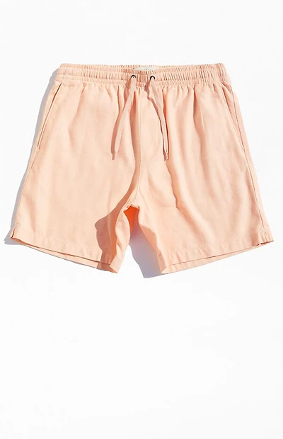 Pacsun Cotton Textured Volley Shorts