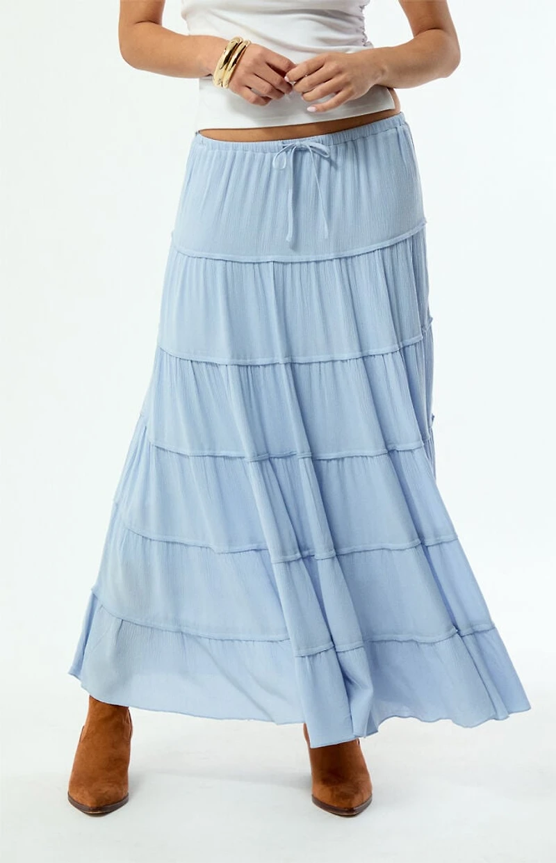 Pacsun Tiered Maxi Skirt