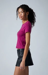 Third Charm 333 Star Applique Skimmer T-Shirt