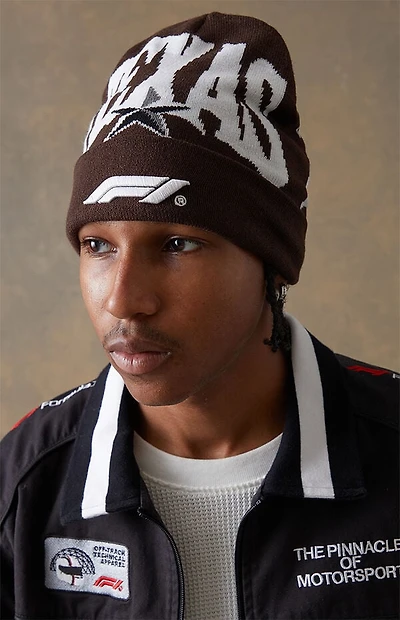 Formula 1 x Pacsun United States Grand Prix 2025 Austin Texas Beanie