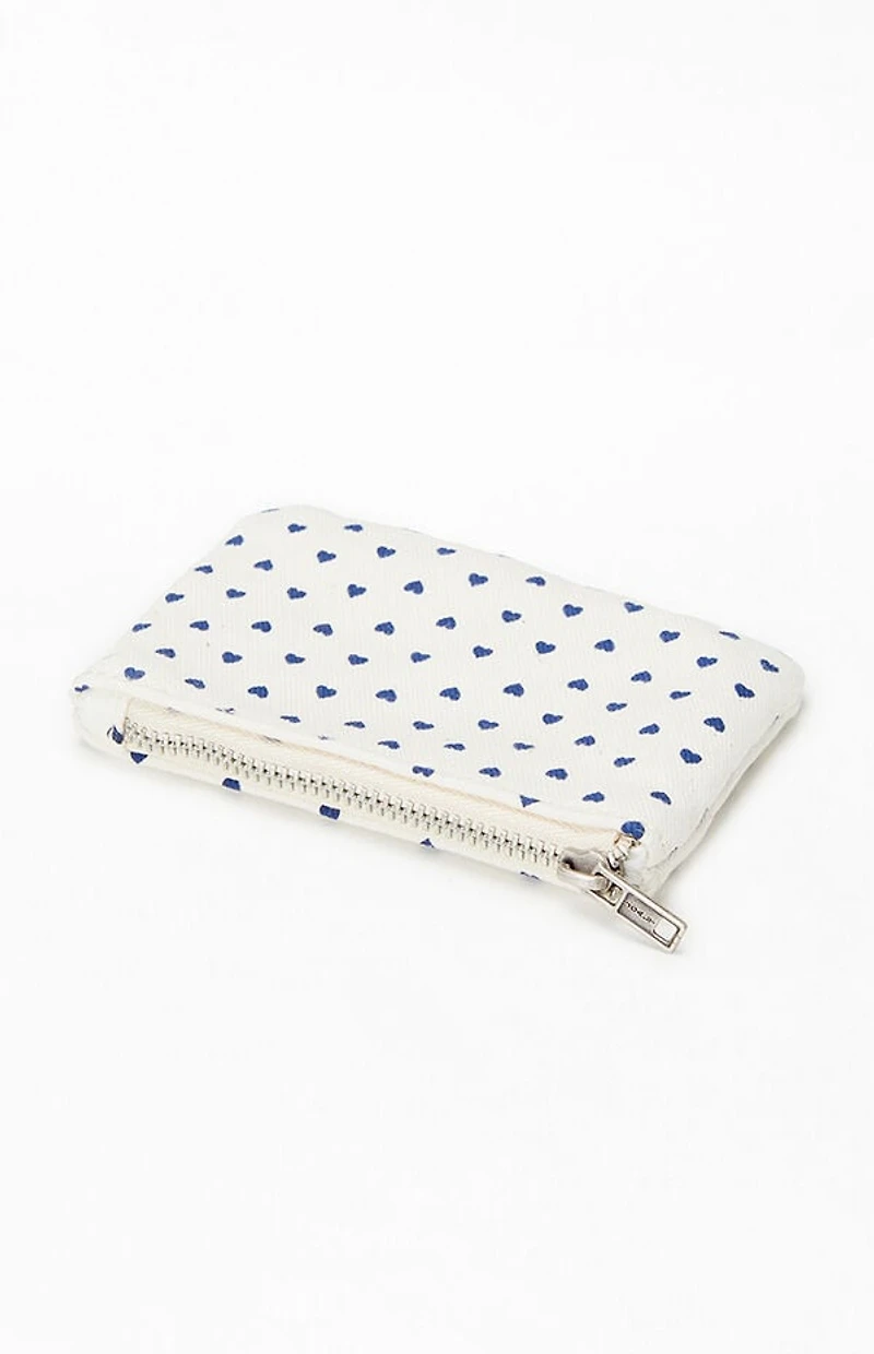 John Galt Navy Heart Coin Purse