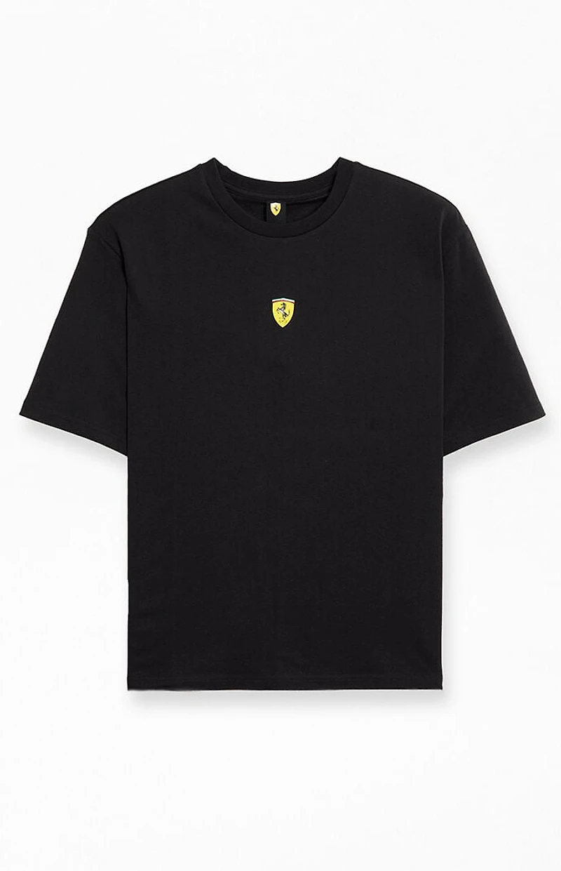 Puma Black Ferrari Vintage Theme T-Shirt