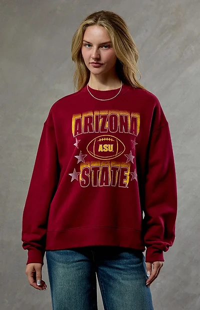 WILD COLLECTIVE ASU Sun Devils Crew Neck Sweatshirt