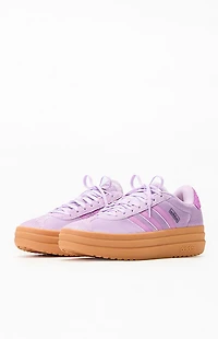 adidas Women's Purple VL Court Bold Sneakers