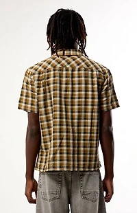 Brixton Cru Plaid Short Sleeve Shirt