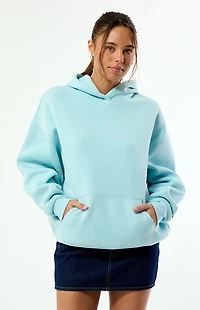 LA Hearts Light Blue Ultra Soft Fleece Core Pullover Hoodie
