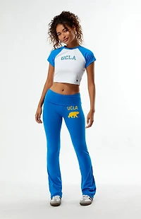 HYPE & VICE UCLA Bruins Fold-Over Yoga Pants