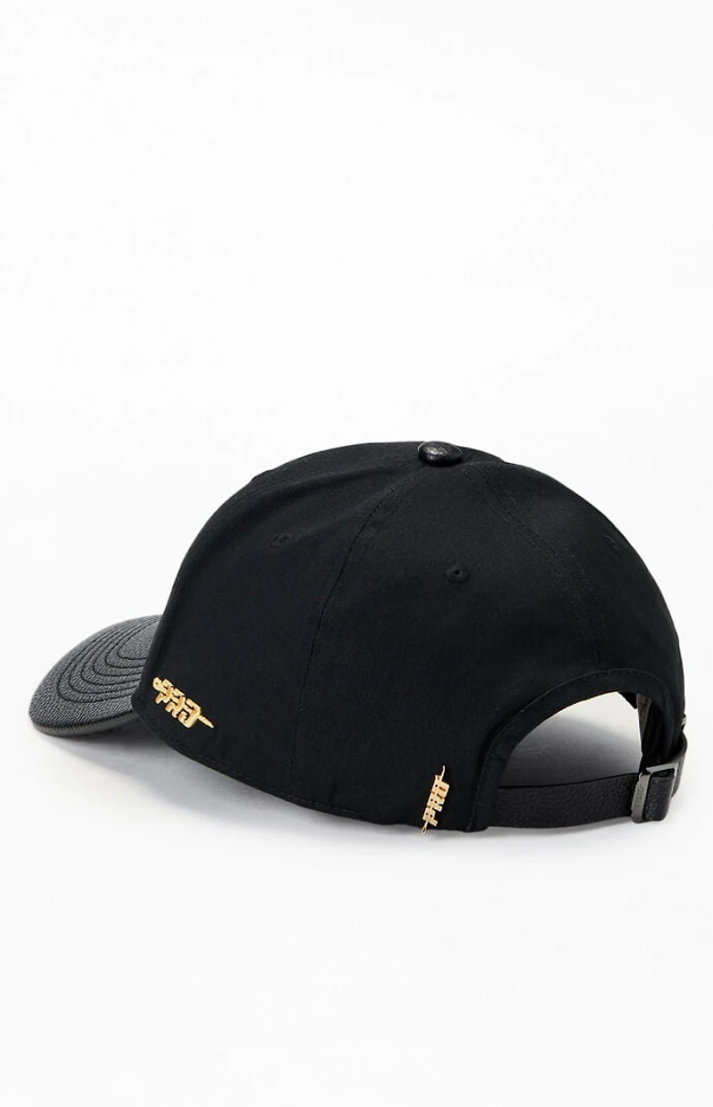 ProStandard Faux Leather Brim NY Yankees Dad Hat