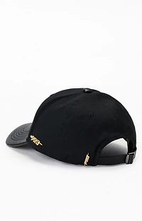 ProStandard Faux Leather Brim NY Yankees Dad Hat