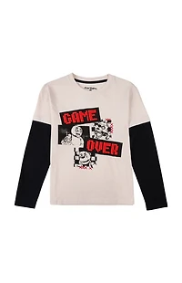 Kids 2 Pack Five Nights at Freddy's 2fer Long Sleeve T-Shirt