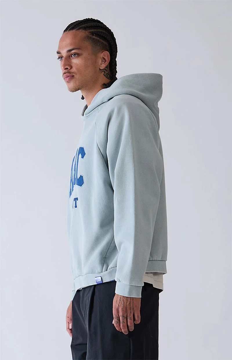 A.R.C. Blue Raglan Sport Fleece Hoodie