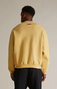 Fear of God ESSENTIALS Amber Heavy Fleece Crew Neck Sweatshirt