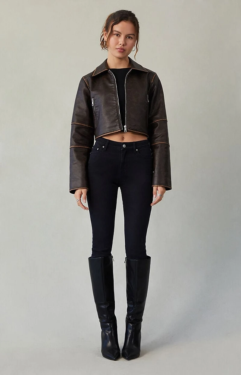 Pacsun Skinny Jeans Stretch Black