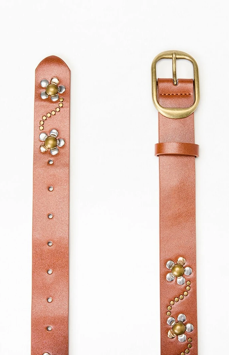 Pacsun Studded Flower Belt