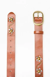 Pacsun Studded Flower Belt