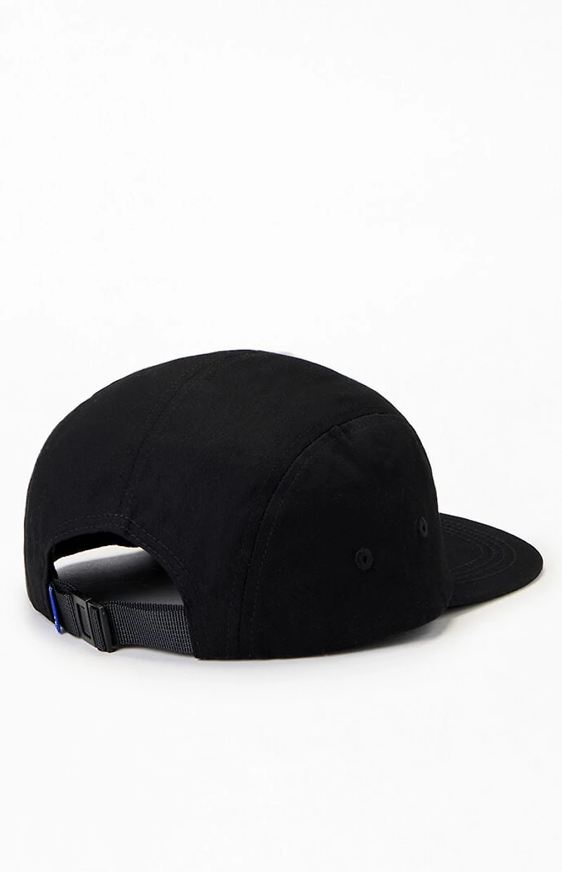 Awake NY Black Classic Logo 5 Panel Hat