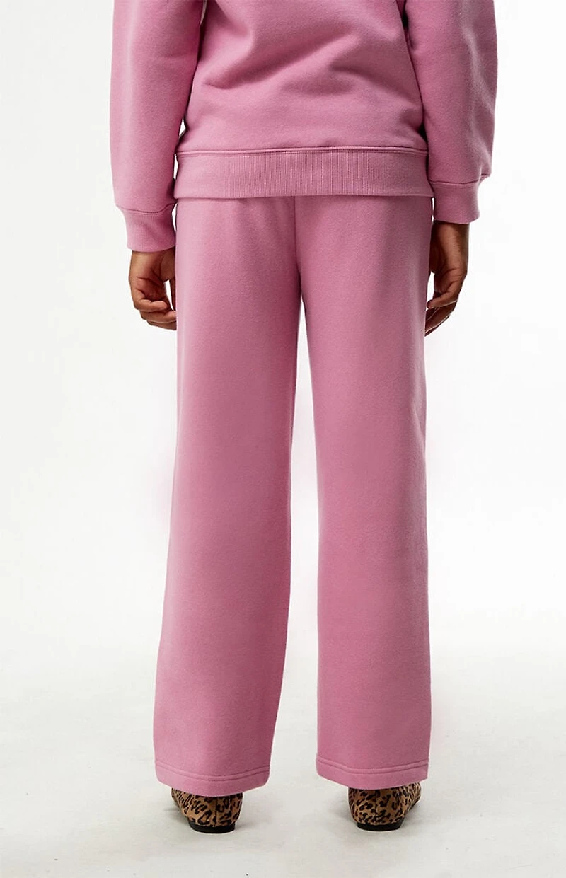 Pacsun Kids Pink Baggy Sweatpants
