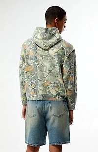 Pacsun Chaos Camo Applique Hoodie
