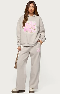Edikted Wild Petal Hoodie