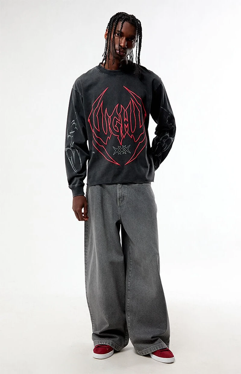 Nightlab Made The Night Cropped Long Sleeve T-Shirt