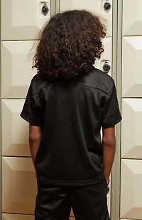 Pacsun Kids Black Mesh Jersey