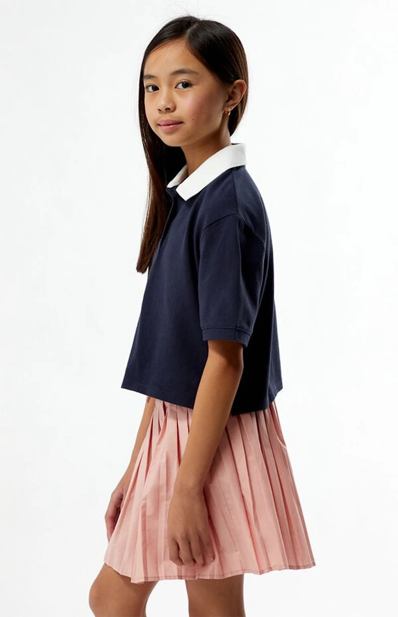Pacsun Kids Cropped Polo Shirt