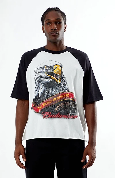 Budweiser By PacSun Eagle Baseball T-Shirt