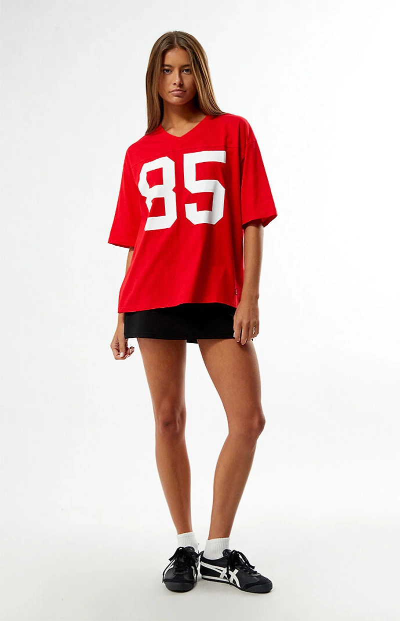 HYPE & VICE Georgia Bulldogs Football Oversized T-Shirt