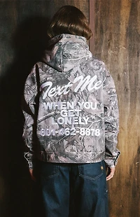 Lonely GHOST Camo Text Me When You Get Jacket