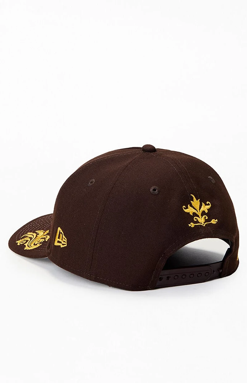 New Era San Diego Padres 9FORTY A-Frame Wordmark Snapback Hat