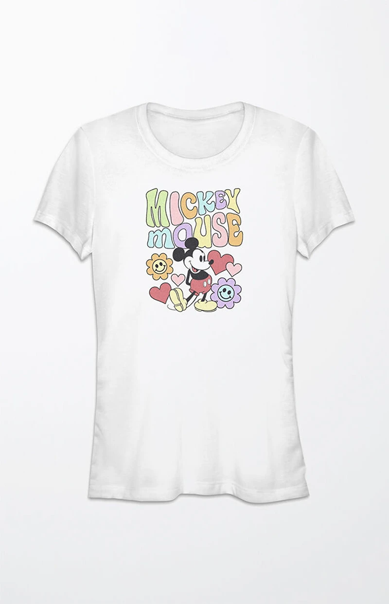 Mickey Mouse Floral T-Shirt