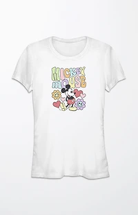 Mickey Mouse Floral T-Shirt