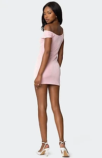 Edikted Ruthie Asymmetric Mini Dress