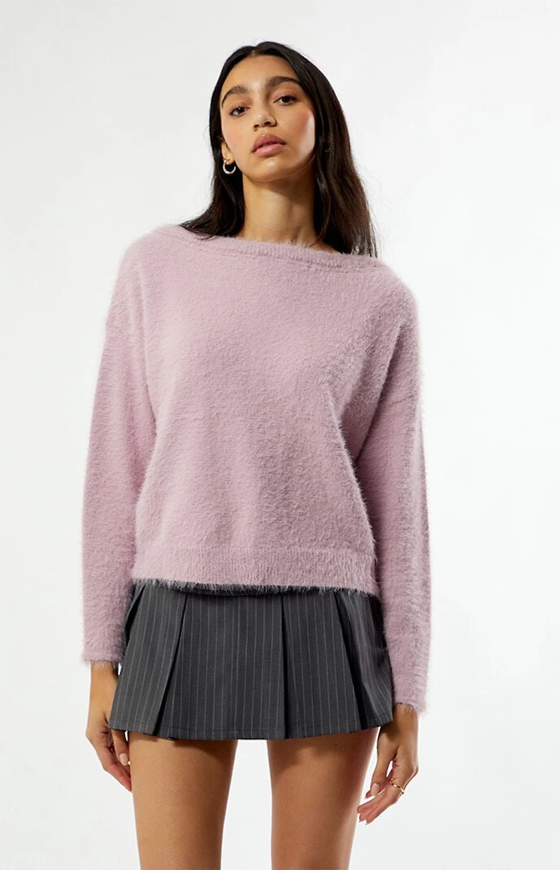 Beverly and Beck Ida Off-The-Shoulder Sweater