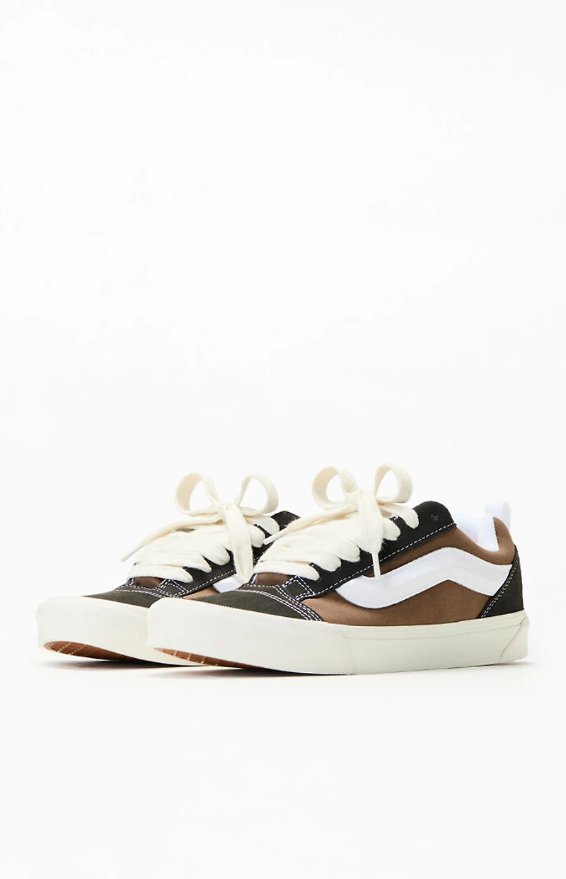 Vans Brown & Black Knu Skool Shoes