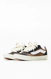 Vans Brown & Black Knu Skool Shoes