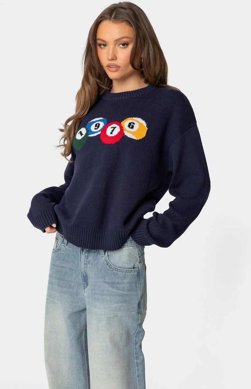 Edikted 1976 Billiards Sweater