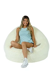 PoolCandy Air Candy Mongolian Fur Inflatable Chair