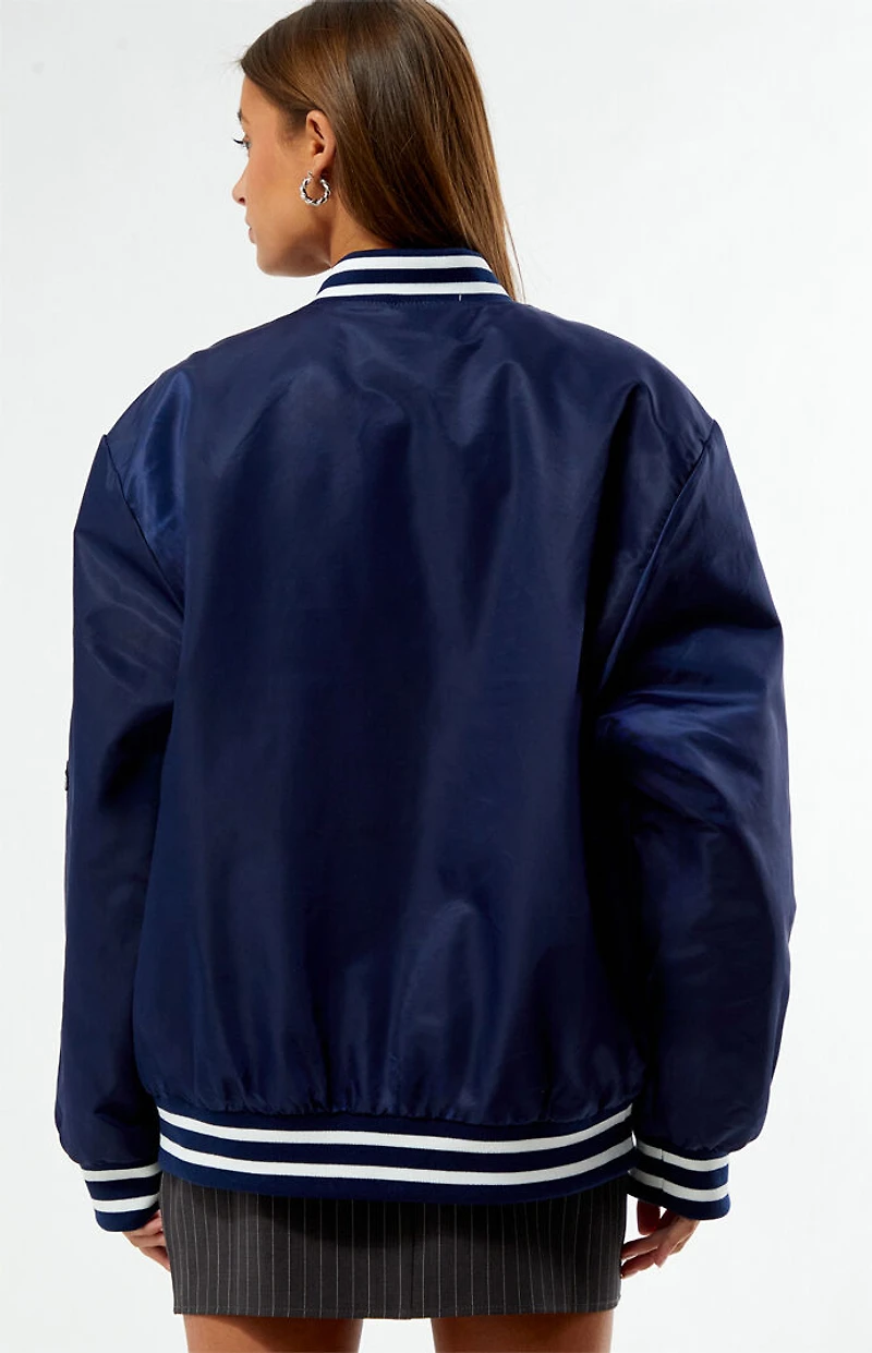 HYPE & VICE Yale Bulldogs A-Game Varsity Bomber Jacket