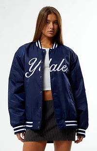 HYPE & VICE Yale Bulldogs A-Game Varsity Bomber Jacket