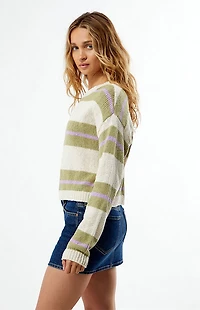 Billabong Make It Waves Striped Sweater