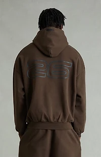 Fear of God ESSENTIALS Brown '90s Fleece Hoodie