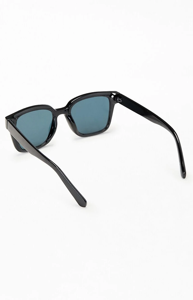 Pacsun Black Square Frame Sunglasses